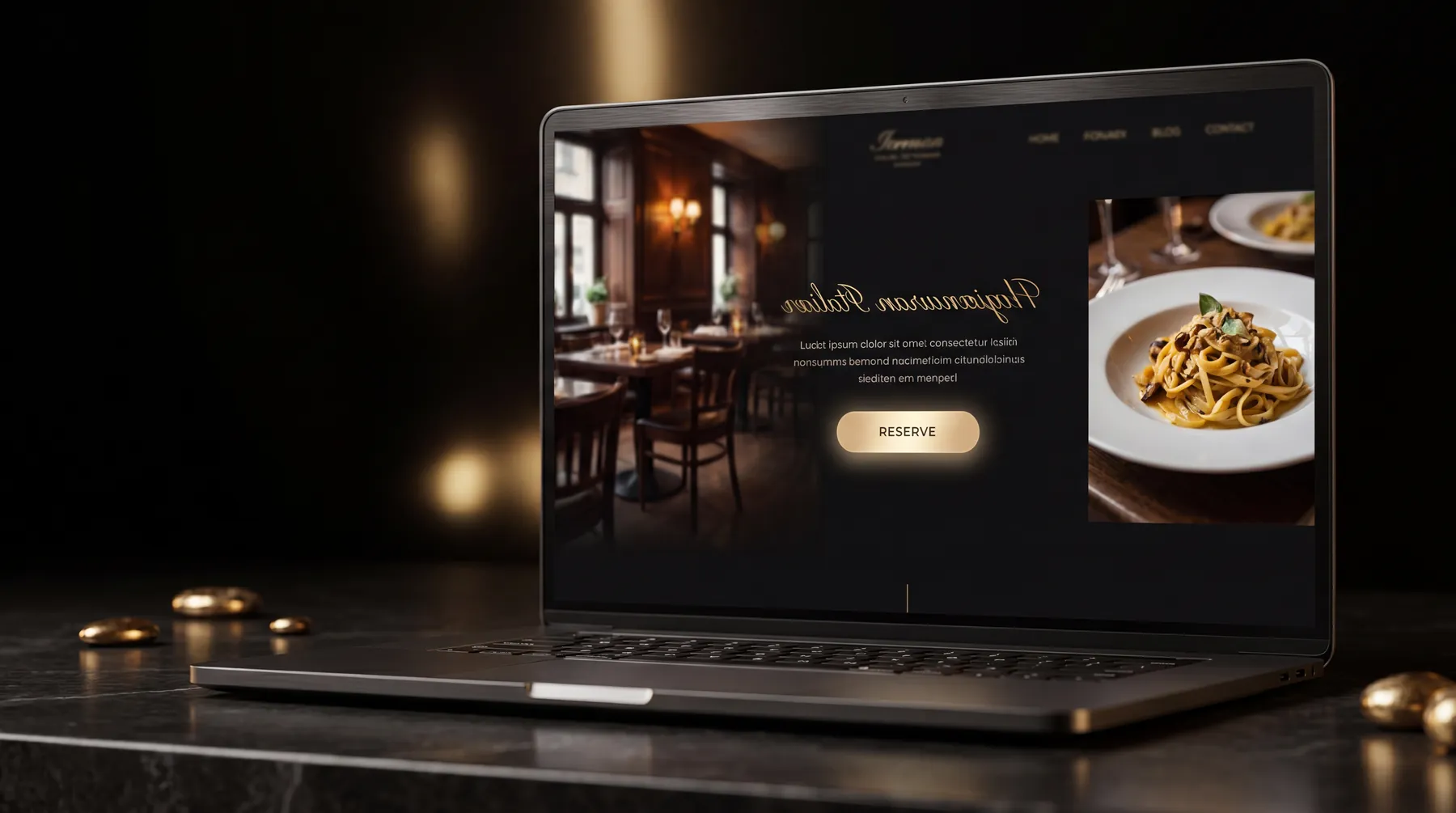 Webdesign-Referenz Gastronomie — Restaurant-Website mit Reservierung erstellen lassen